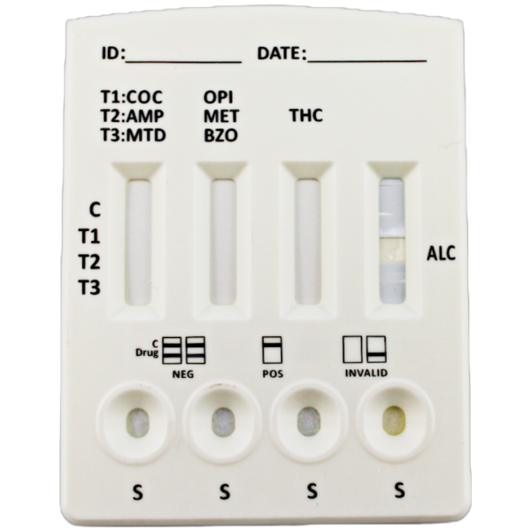 8 in 1 Saliva Drug & Alcohol Testing Kits (£6.65/test - 25 per pack)