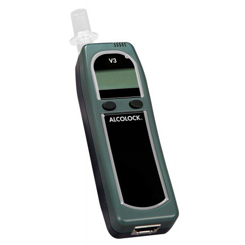 Alcolock V3 vehicle integrated breathalyser kit