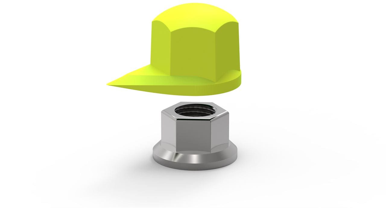 Dustite Wheel Nut Dust Cap Indicator (50 per pack)